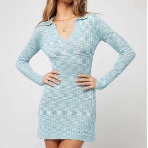 NWT L*SPACE Aria Knit Dress Size S